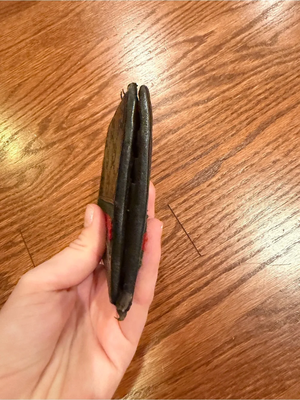 Gucci Black Leather Wallet with Green and Red Web Stripe
